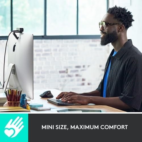 Teclado sem fio Logitech MX Keys Mini com Iluminação Inteligente, Conexão USB ou Bluetooth Easy-Switch para até 3 dispositivos e Bateria Recarregável - Grafite
