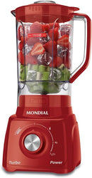 Liquidificador Mondial, Turbo Power 550W, 110V, Preto, 1,6L - L-99 FB
