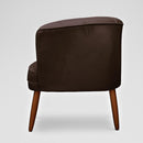 Poltrona Cadeira Decorativa para Sala de Espera Recepção Resistente Ergônomica MOBLAN decor (Bege)