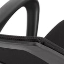 Cadeira de Escritório Secretária Base Cromada com Rodinha Fortt Roma Preta - CSF06-P