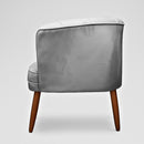 Poltrona Cadeira Decorativa para Sala de Espera Recepção Resistente Ergônomica MOBLAN decor (Bege)