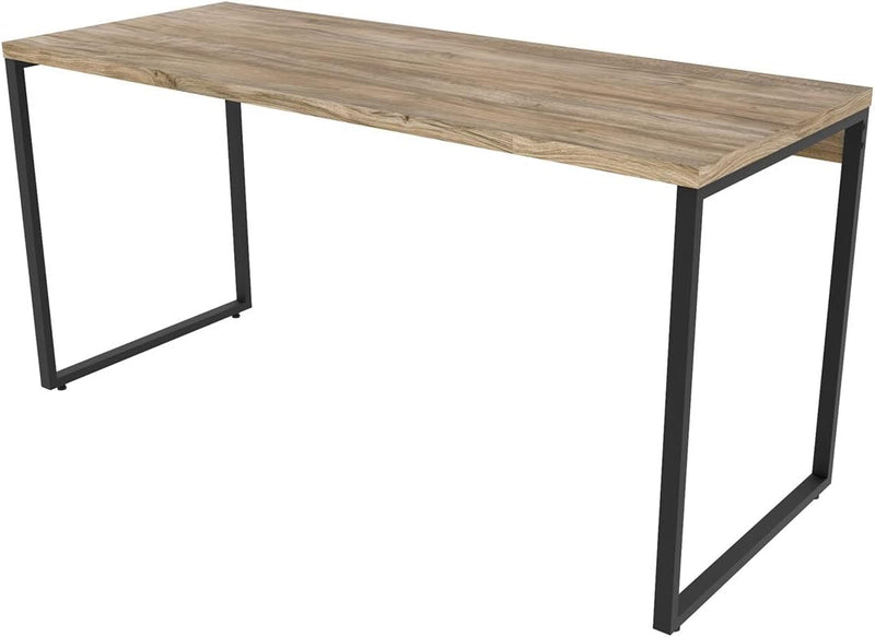 Escrivaninha Trevalla Kuadra Me150-E10 Industrial 150cm Preto Onix