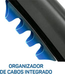 Suporte Articulado de Mesa, Pistão a Gás, Design Compacto e Retrátil, Ergonômico, Monitores 17'' a 35'', 2kg a 9kg, Preto, F80N, ELG