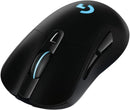 Mouse Gamer Sem Fio Logitech G703 LIGHTSPEED com RGB LIGHTSYNC, 6 Botões Programáveis, Sensor HERO 25K e Bateria Recarregável - Compatível com POWERPLAY