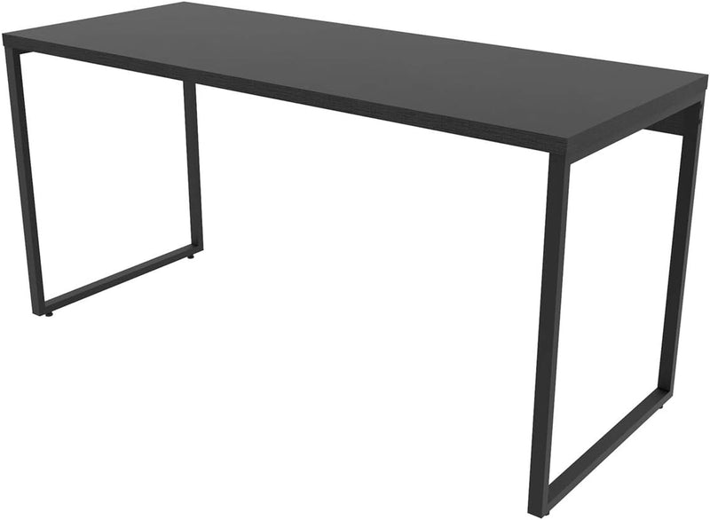 Escrivaninha Trevalla Kuadra Me150-E10 Industrial 150cm Preto Onix