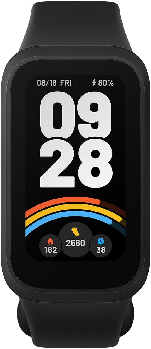 Xiaomi Smart Band 9 Active, Smartwatch Global, Rosa, Monitor de Atividades Físicas com Tela Digital