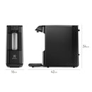Purificador de Água Gelada Fria e Natural Elétrico Compacto Eletronico placa Electrolux Filtro refil 6 meses ou 3000l Painel Touch Bivolt Grafite PE12G