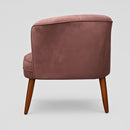 Poltrona Cadeira Decorativa para Sala de Espera Recepção Resistente Ergônomica MOBLAN decor (Bege)