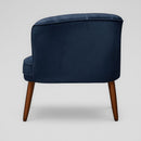 Poltrona Cadeira Decorativa para Sala de Espera Recepção Resistente Ergônomica MOBLAN decor (Bege)