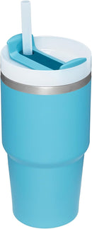 Stanley - Copo Quencher H2.0 FlowState 591ml - Copo de aço inoxidável com tampa, isolamento a vácuo, para água, chá gelado, café, smoothies e muito mais, Lilac