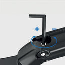 Suporte Articulado de Mesa, Pistão a Gás, Design Compacto e Retrátil, Ergonômico, Monitores 17'' a 35'', 2kg a 9kg, Preto, F80N, ELG