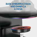 Suporte Articulado de Mesa, Pistão a Gás, Design Compacto e Retrátil, Ergonômico, Monitores 17'' a 35'', 2kg a 9kg, Preto, F80N, ELG