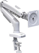 Suporte Articulado de Mesa, Pistão a Gás, Design Compacto e Retrátil, Ergonômico, Monitores 17'' a 35'', 2kg a 9kg, Preto, F80N, ELG