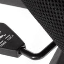 Cadeira de Escritório Secretária Base Cromada com Rodinha Fortt Roma Preta - CSF06-P