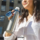 Garrafa Térmica Inox Parede Dupla Matterhorn 591ml Azul Mônaco Contigo