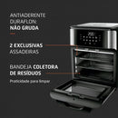 Fritadeira Forno 12L Preto/Inox, 2000W, 110V - AFO-12L-BI