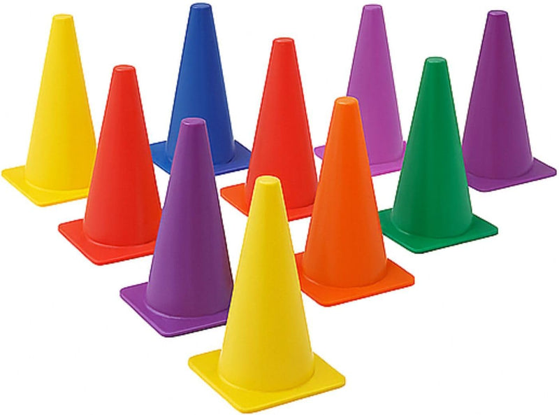 Kit Funcional 1 Escada Agilidade 10 Cones 10 Pratos 1 Corda