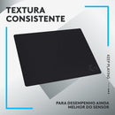 Mouse Pad Extra Grande de Tecido com Base Antiderrapante Logitech G840 Otimizado para Jogos e com Superfície de Atrito Moderado