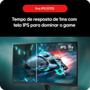 Monitor Gamer LG UltraGear 27” 27GS60F-B IPS Full HD 180Hz 1ms (GtG) NVIDIA® G-SYNC® AMD FreeSync™ HDR10 sRGB 99% HDMI DisplayPort