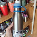 Garrafa Térmica Inox Parede Dupla Matterhorn 591ml Azul Mônaco Contigo