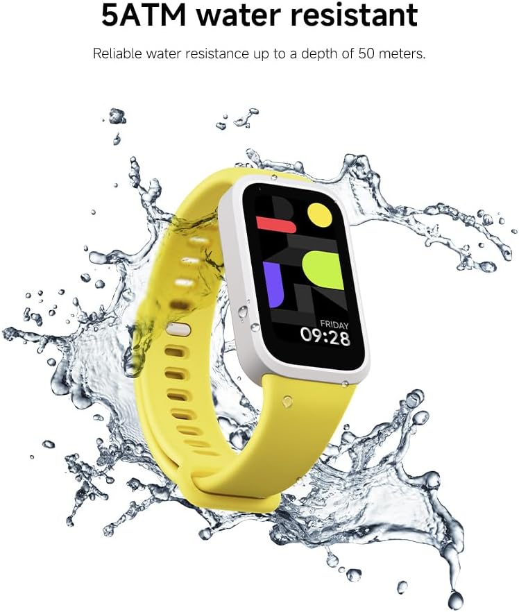 Xiaomi Smart Band 9 Active, Smartwatch Global, Rosa, Monitor de Atividades Físicas com Tela Digital