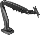 Suporte Articulado de Mesa, Pistão a Gás, Design Compacto e Retrátil, Ergonômico, Monitores 17'' a 35'', 2kg a 9kg, Preto, F80N, ELG