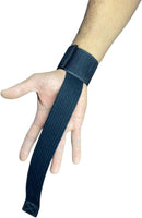 Lup's Sports Tala com Munhequeira Strap Ajustável para Crossfit, Profissional, Par, Preto