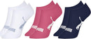 Kit 3 Pares Meia Sapatilha Invisível Puma Respirável Original