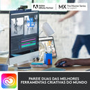 Teclado sem fio Logitech MX Keys Mini com Iluminação Inteligente, Conexão USB ou Bluetooth Easy-Switch para até 3 dispositivos e Bateria Recarregável - Grafite