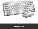 Teclado sem fio Logitech MX Keys Mini com Iluminação Inteligente, Conexão USB ou Bluetooth Easy-Switch para até 3 dispositivos e Bateria Recarregável - Grafite