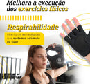 Luva Academia Musculação Feminina Masculina Luva Ciclismo Treino Fitness Ginástica Proteção Antiderrapante Anticalos Ajustável Acolchoada Anatômica Unissex Neoprene Respirável
