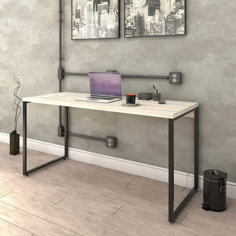 Escrivaninha Trevalla Kuadra Me150-E10 Industrial 150cm Preto Onix