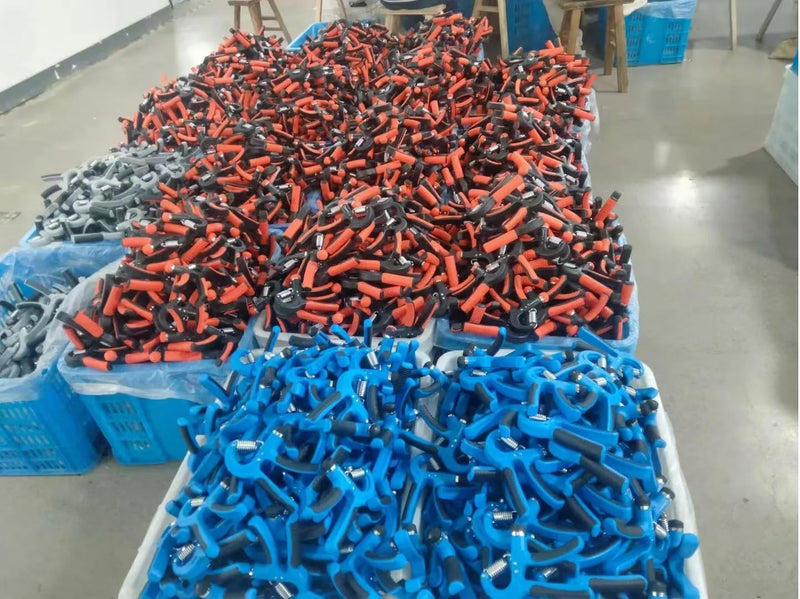 Hand Grip Com Mola até 60 kg Ajustável Fortalecimento Do Punho Antebraço E Mãos Força CORES SORTIDAS-ASSISTA O VIDEO-