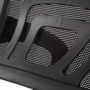 Cadeira de Escritório Secretária Base Cromada com Rodinha Fortt Roma Preta - CSF06-P