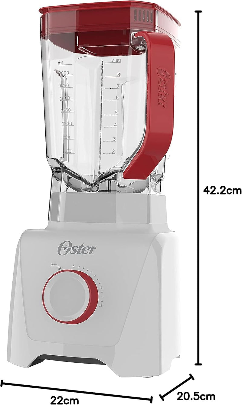 Liquidificador Oster 1100 Full 3,2L Cinza OLIQ606-127