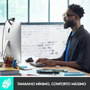 Teclado sem fio Logitech MX Keys Mini com Iluminação Inteligente, Conexão USB ou Bluetooth Easy-Switch para até 3 dispositivos e Bateria Recarregável - Grafite