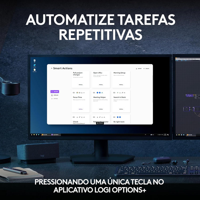 Combo Teclado e Mouse Sem Fio MX Keys S com Apoio para as Mãos, Conexão Bluetooth ou Receptor Logi Bolt, Iluminação Inteligente, Rolagem Rápida, Compatível com Windows, macOS, ChromeOS, Linux- Grafite