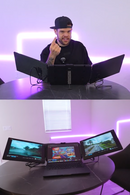 3 Telas Extensoras (4k) - Macbook & Windows